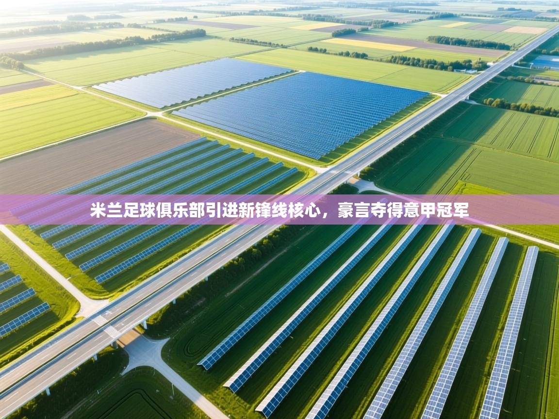 爱游戏体育官网-米兰足球俱乐部引进新锋线核心，豪言夺得意甲冠军  第2张